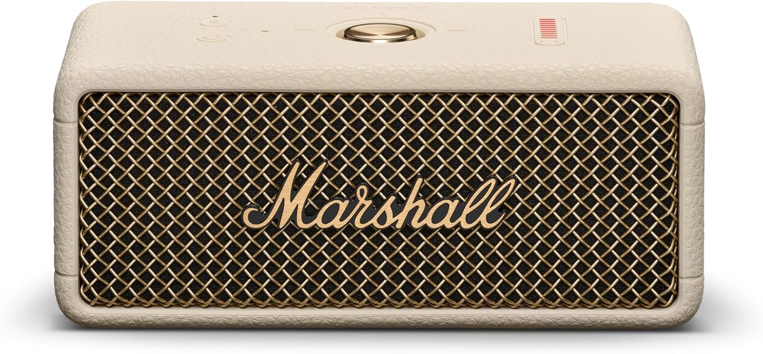 Marshall Emberton III Portable Bluetooth Speaker – Cream