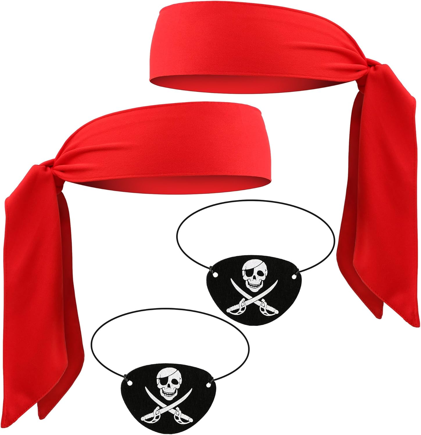 Scotamalone Halloweens Pirate-Accessories for Men Women Pirate-Party Favors Supplies