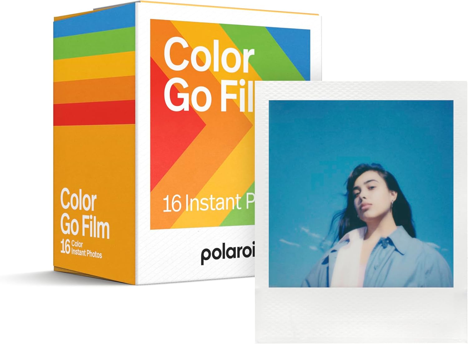 Polaroid Go Color Film – Double Pack (16 Photos) (6017) – Only Compatible with Polaroid Go Camera