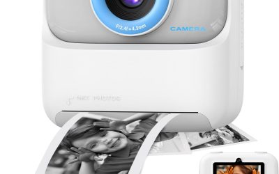 masterbee Kid Camera Instant Print Photo, Birthday Gifts for Girls and Boys, Kids Digital Camera Toys, 1080P HD Video, 3 4 5 6 7 8 9 10 11 12 Year Old Boy Gifts/Girl Gifts