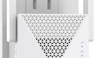 2025 Fastest WiFi Extender Signal Booster – Coverage Up to 9999 sq. ft, Easy Setup, Long Range WiFi Extender, Ethernet Port & Access Point, and Stable Internet Performance with 60+ Devices