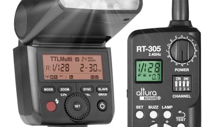 Altura Photo AP-305C Flash for Canon 2.4G E-TTL and Manual Trigger Wireless HSS Camera Flash for Canon EOS R R5 R6 R7 R8 RP 90D 80D 70D SL2 T7I T6 T6I 5D 6D 7D M6 M50