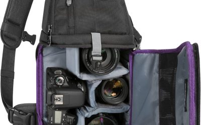 Altura Photo Camera Sling Bag – Backpack for Canon, Nikon, Sony & GoPro DSLR & Mirrorless Cameras – Crossbody Backpacks for Photographers