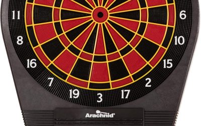 Arachnid Cricket Pro 800 Electronic Dartboard with NylonTough Segments for Improved Durability and Playability and Micro-Thin Segment Dividers for Reduced Bounce-Outs