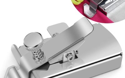 BREXFIRE Upgraded Magnetic Seam Guide for Sewing Machine, Magnetic Sewing Guide with Clip, Hemmer Guide, Multifunctional Hem Guide, Universal Sewing Machine Attachments, Sewing Supplies Accessories