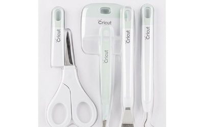 Cricut Basic Tool Set – 5-Piece Precision Tool Kit for Crafting and DIYs, Perfect for Vinyl, Paper & Iron-on Projects, Great Companion for Cricut Cutting Machines, Mint
