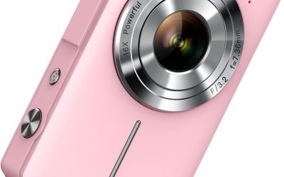 Digital Camera, FHD 1080P Digital Point and Shoot Camera with 16X Zoom Anti Shake, Compact Small Camera for Boys Girls Kids