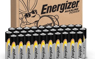 Energizer Alkaline Power AAA Batteries, 32 Count, Long-Lasting Triple A Batteries, Suitable for Everyday Electronics and Emergency Gear