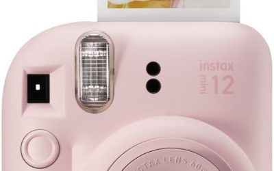 Fujifilm Instax Mini 12 Instant Camera – Blossom Pink