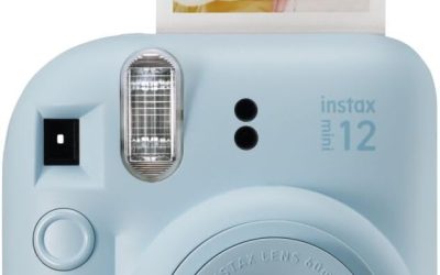 Fujifilm Instax Mini 12 Instant Film Camera – Pastel Blue