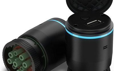 Garmin eLog, Compliant Electronic Logging Device (ELD), No-Subscription Fees, FMCSA Compliant, Supports 9-pin J1939 and 6-pin J1708 Diagnostic Ports (010-01876-00)