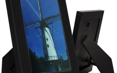 Hidden Camera Photo Frame,1080P Picture Frame Spy Camera Security Nanny Cam with Motion Detection, Indoor Security Video Spy Cam for Home Office-No WiFi Needed No Audio