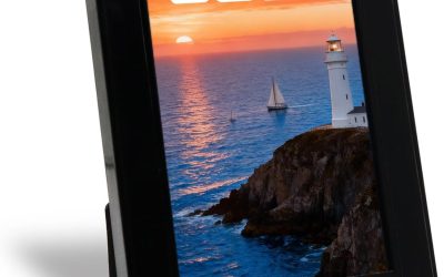 Hidden Camera Picture Frame 1080P FHD Spy Nanny Cam with Motion Detection No Needed WiFi Photo Frame Camera for Home Surveillance Security Cameras No Audio