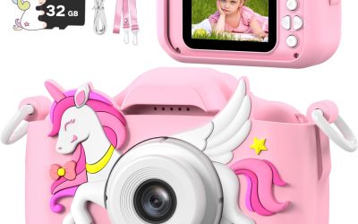 Kids Camera Toy, masterbee Children Camera Toys for Kid Age 3-12, Christmas/Birthday Gifts for Girls, 1080P HD Video Kids Digital Camera, Gift for 3 4 5 6 7 8 9 10 11 12 Year Old Girl