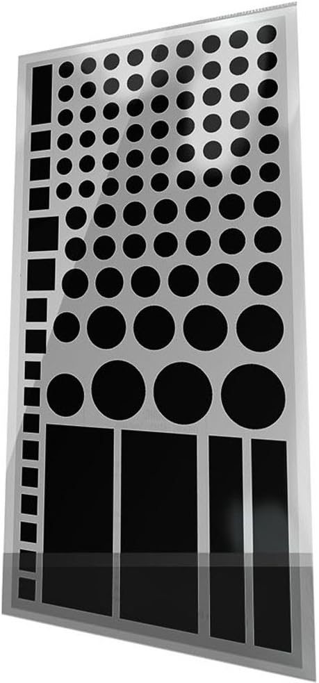 LightDims Black Out Edition – Light Blocking LED covers/Light Dimming Sheets for Routers, Electronics and Appliances and more. Blocks 100% of Light, in Minimal Packaging.