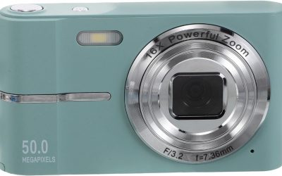 Mini Digital Camera Zoom Compact Travel Camera for Adults and Family Photography Portable Shoot with Versatile Modes for Vibrant Detailed Photos at Parties and Vacations