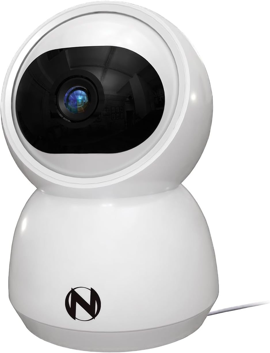 Night Owl Indoor Plug-in Wireless 3MP Deterrence Camera with Pan, Tilt and 2-Way Audio