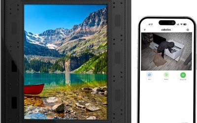 Picture Frame Camera, Security Camera WiFi 1080P, 365 Days Standby PIR Motion Detection HD Night Nision Real Time View Live Surveillance Wireless Mini Nanny Video Cam