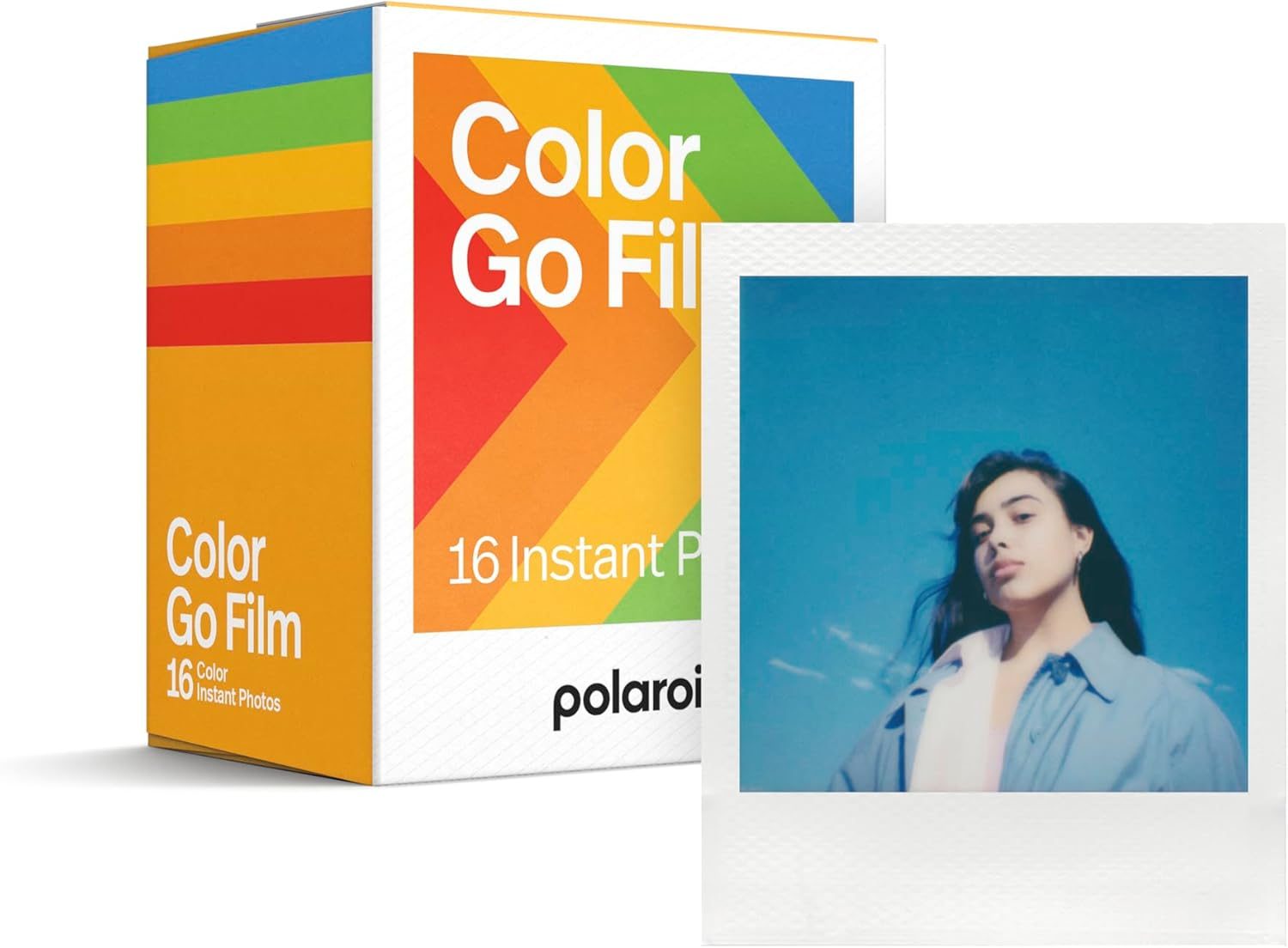 Polaroid Go Color Film – Double Pack (16 Photos) (6017) – Only Compatible with Polaroid Go Camera