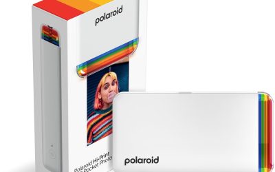 Polaroid Hi-Print – 2nd Generation Bluetooth Connected 2×3 Pocket Photo Dye-Sub Printer – White Printer Only (9128)
