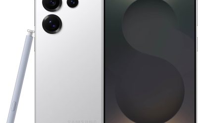 Samsung Galaxy S25 Ultra 512GB AI Smartphone, Unlocked Android, AI Night Mode Camera, Snapdragon 8 Elite Fast Processor, 5000mAh Battery, Built-in S Pen, 2025, US 1 Yr Warranty, Titanium Whitesilver