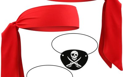 Scotamalone Halloweens Pirate-Accessories for Men Women Pirate-Party Favors Supplies