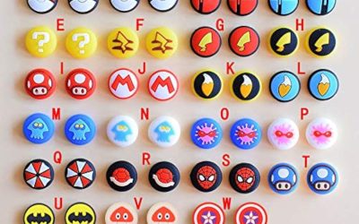 Silicone Analog Thumb Grip Stick Set Joystick Cap Thumbstick Cover Caps for Switch NS Switch Lite Controller Thumbsticks Cap (R)