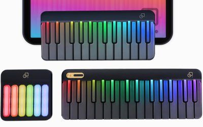 Smart Piano Keyboard,59-Key Digital Piano for Beginners,Rainbow LED Lights&Free Apps,256 Voices,100+ Auto Chords,MIDI Support,Portable Piano Keyboard,Gift for Birthdays or Holidays