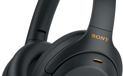 Sony WH-1000XM4 Wireless Premium Noise Canceling Overhead Headphones with Mic for Phone-Call and Alexa Voice Control, Black WH1000XM4