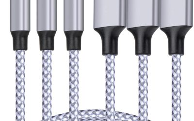 TAKAGI for iPhone Charger, [MFi Certified] Lightning Cable 3PACK 6FT Nylon Braided USB Charging Cable High Speed Transfer Cord Compatible with iPhone 14/13/12/11 Pro Max/XS MAX/XR/XS/X/8/iPad