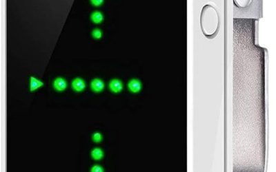 TC Electronic POLYTUNE CLIP Clip-On Tuner with Polyphonic, Strobe and Chromatic Modes and 108 LED Matrix Display for Ultimate Tuning Performance