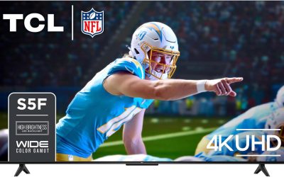 TCL 55-Inch Class S5 UHD 4K LED Smart TV with Fire TV (55S551F, 2024 Model), Dolby Vision, HDR PRO+, Dolby Atmos, Alexa Built-in with Voice Remote, Apple AirPlay 2 Compatibility, Streaming Television