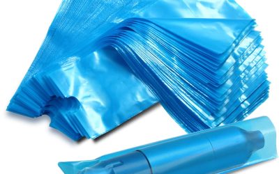 Tattoo Pen Machine Covers Disposable Cartridge Tattoo Machine Covers 200pcs 7.5×2.7″ Pen Type Tattoo Grip Sleeves Tattoo Pen Bags for Tattoo Supplies Tattoo Machine Gun Accessories (Large)