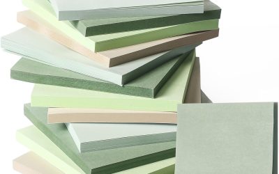 Thenshop 12 Pads Sage Green Sticky Notes 3”x3”, Self Stick Notes Pads Sage Green Office Supplies, Vintage Aesthetic School Accessories 50 Sheets/pad